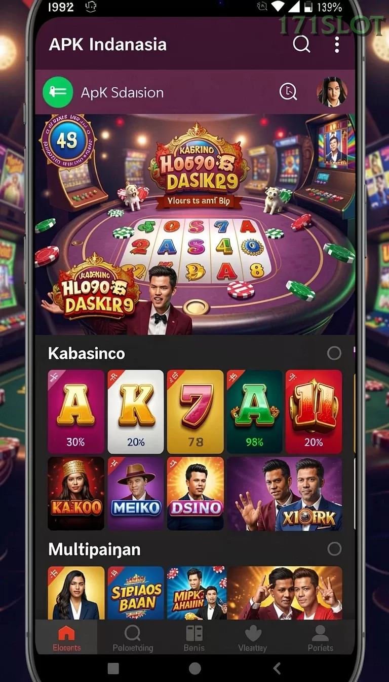 Cuplikan layar INOVA77 — aktivitas